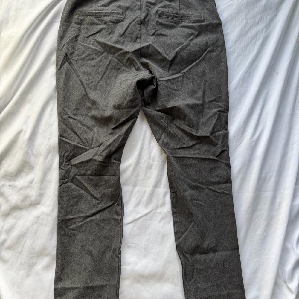 Gray Slim Fit Trousers - Picture 7 of 8